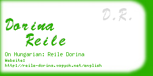 dorina reile business card